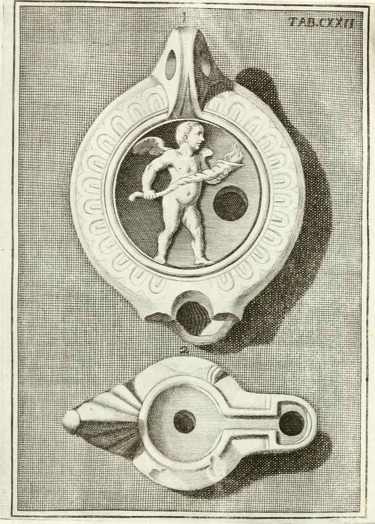 An illustration from Antiquitatis reliquiae a marchione Jacobo Musellio collectae, tabulis incisae et brevisibus explicationibus illustratae, 1756, leaf 310