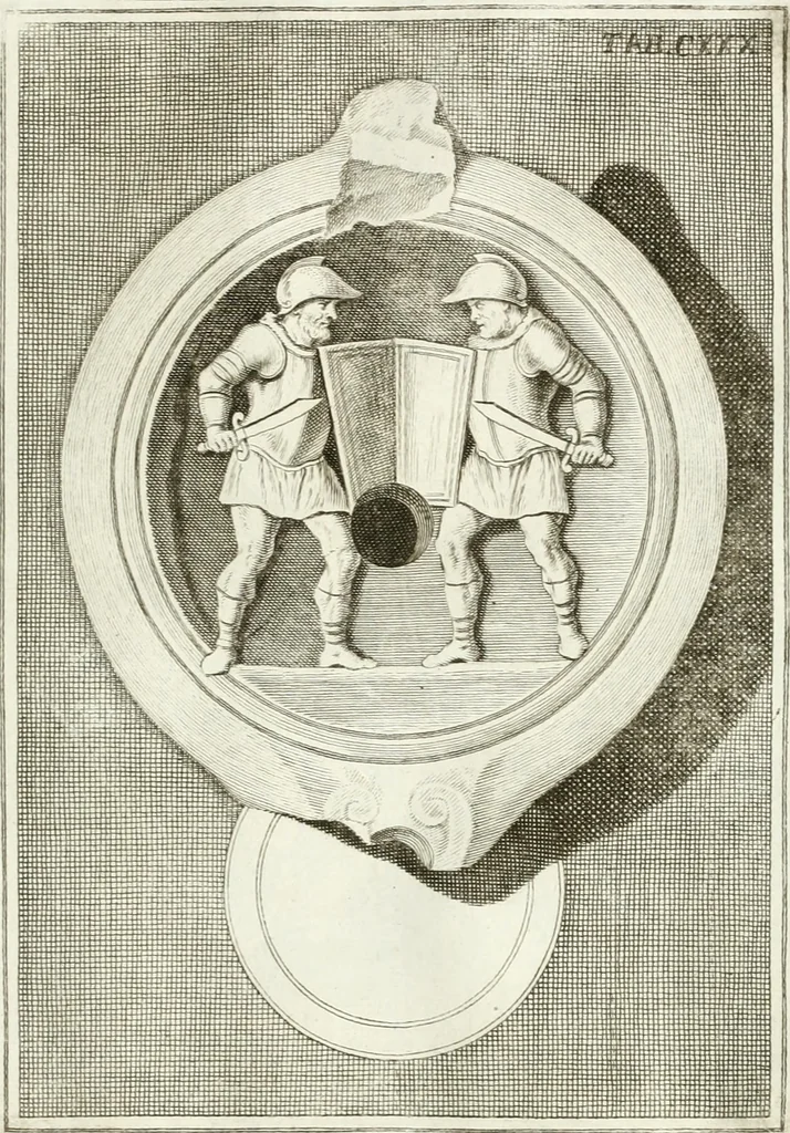 An illustration from Antiquitatis reliquiae a marchione Jacobo Musellio collectae, tabulis incisae et brevisibus explicationibus illustratae, 1756, leaf 326
