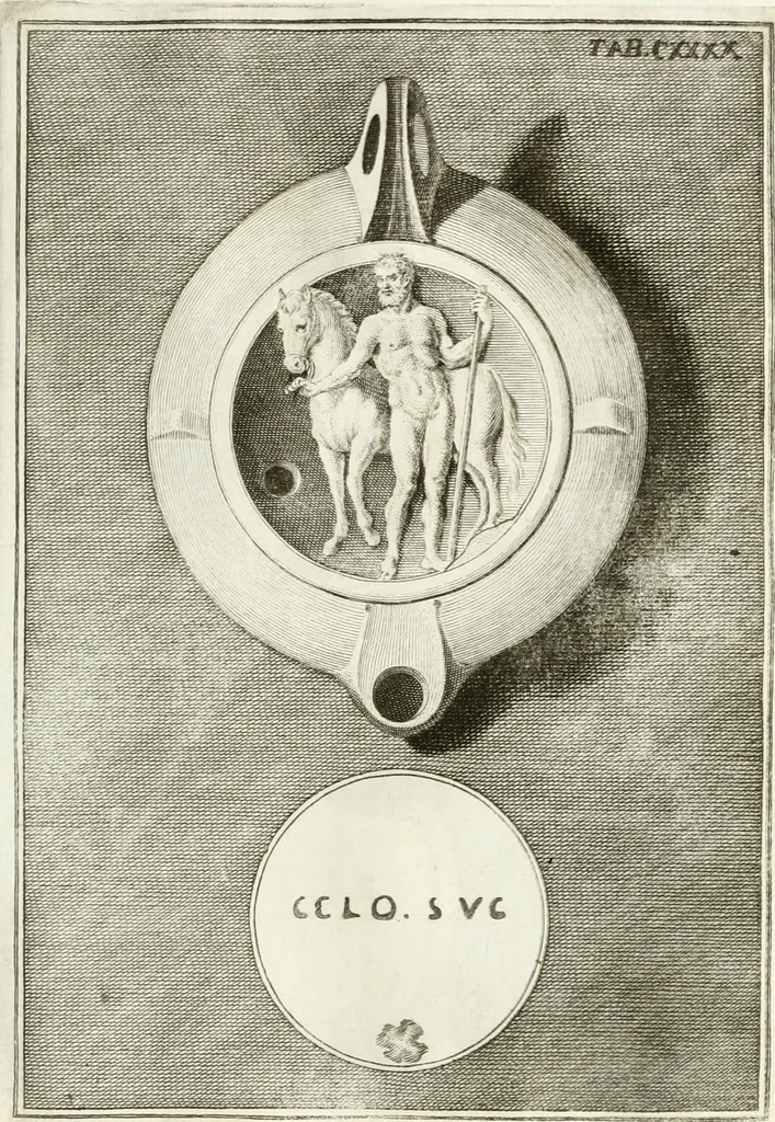An illustration from Antiquitatis reliquiae a marchione Jacobo Musellio collectae, tabulis incisae et brevisibus explicationibus illustratae, 1756, leaf 346