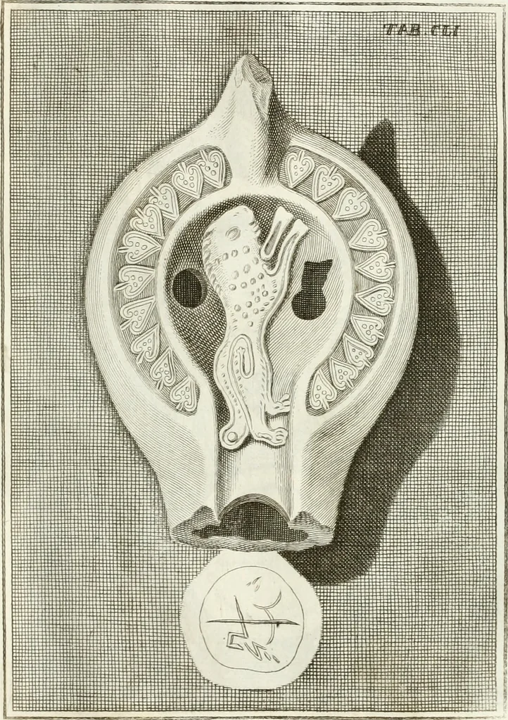 An illustration from Antiquitatis reliquiae a marchione Jacobo Musellio collectae, tabulis incisae et brevisibus explicationibus illustratae, 1756, leaf 368
