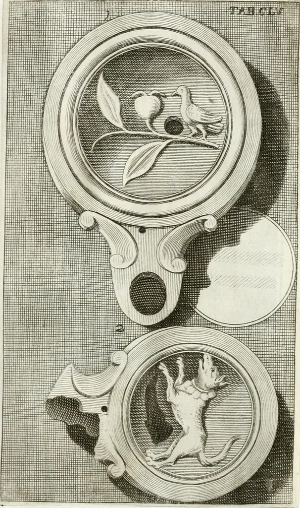 An illustration from Antiquitatis reliquiae a marchione Jacobo Musellio collectae, tabulis incisae et brevisibus explicationibus illustratae, 1756, leaf 376