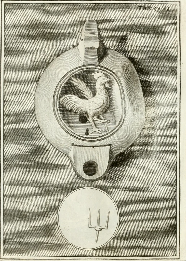 An illustration from Antiquitatis reliquiae a marchione Jacobo Musellio collectae, tabulis incisae et brevisibus explicationibus illustratae, 1756, leaf 378