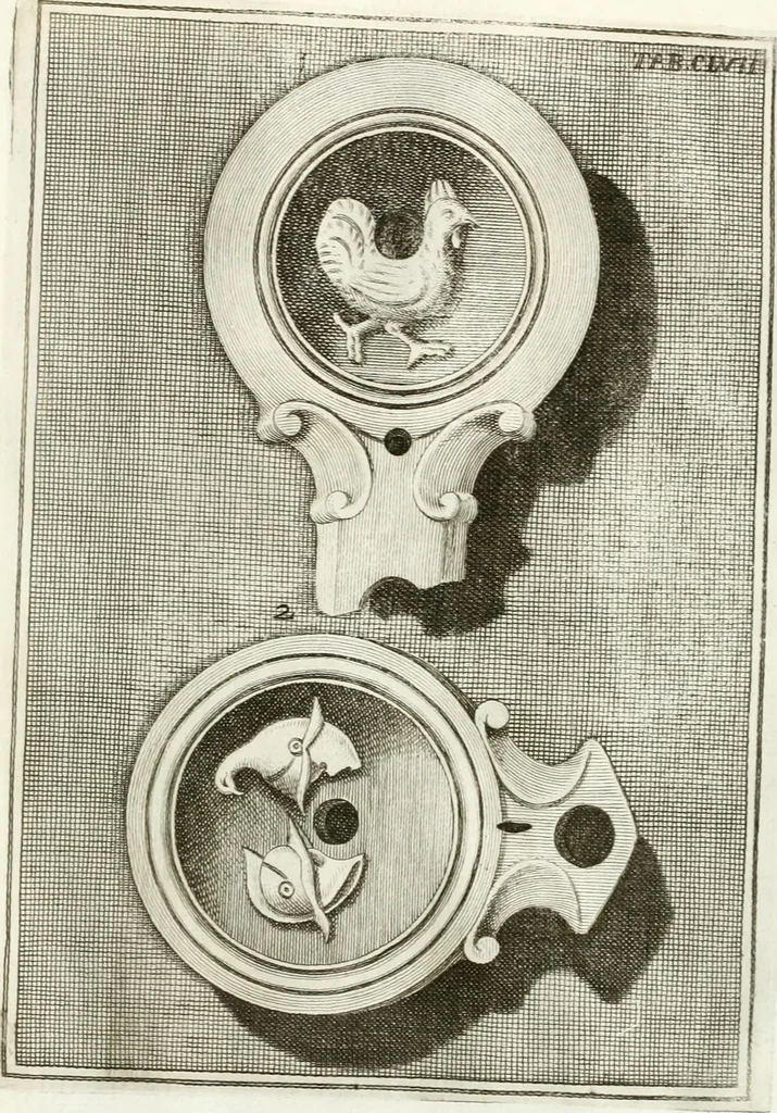 An illustration from Antiquitatis reliquiae a marchione Jacobo Musellio collectae, tabulis incisae et brevisibus explicationibus illustratae, 1756, leaf 380