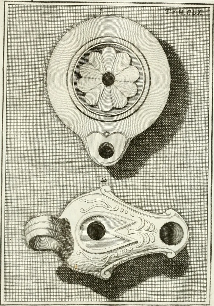 An illustration from Antiquitatis reliquiae a marchione Jacobo Musellio collectae, tabulis incisae et brevisibus explicationibus illustratae, 1756, leaf 386