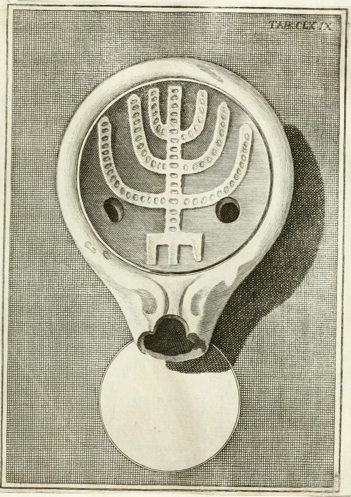 An illustration from Antiquitatis reliquiae a marchione Jacobo Musellio collectae, tabulis incisae et brevisibus explicationibus illustratae, 1756, leaf 404