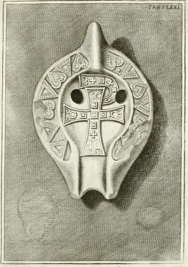 An illustration from Antiquitatis reliquiae a marchione Jacobo Musellio collectae, tabulis incisae et brevisibus explicationibus illustratae, 1756, leaf 408