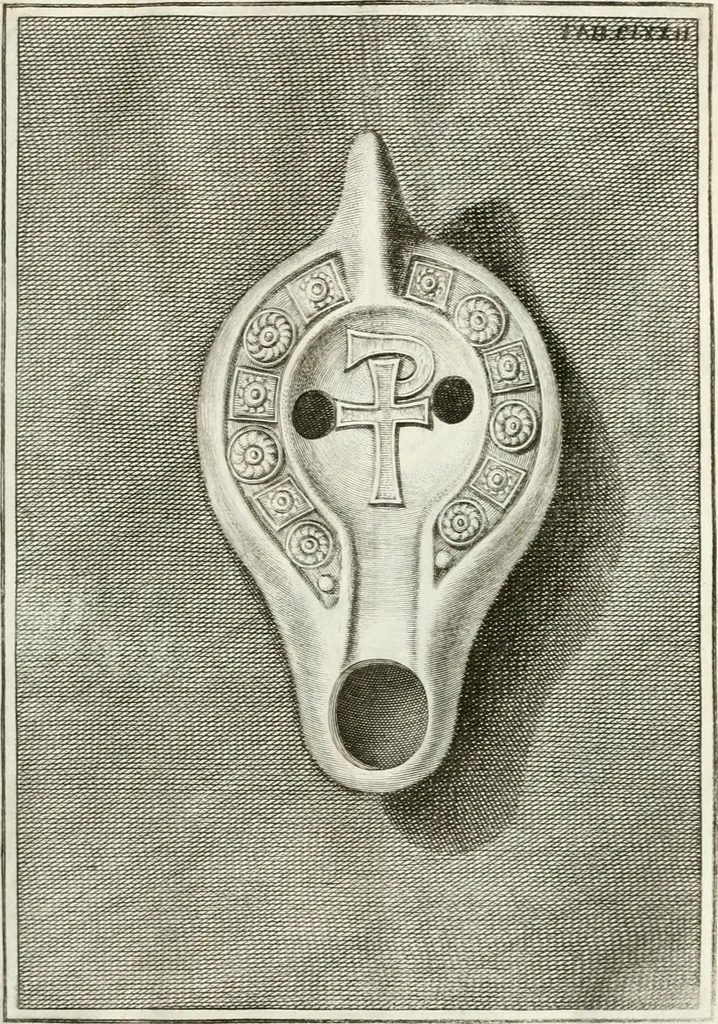 An illustration from Antiquitatis reliquiae a marchione Jacobo Musellio collectae, tabulis incisae et brevisibus explicationibus illustratae, 1756, leaf 410