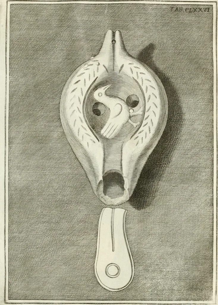 An illustration from Antiquitatis reliquiae a marchione Jacobo Musellio collectae, tabulis incisae et brevisibus explicationibus illustratae, 1756, leaf 418