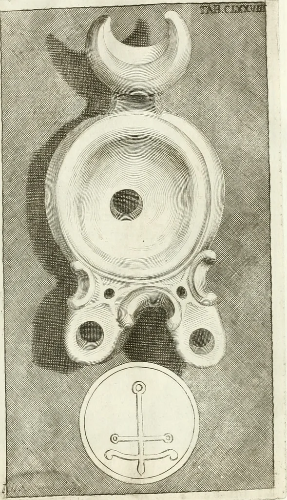 An illustration from Antiquitatis reliquiae a marchione Jacobo Musellio collectae, tabulis incisae et brevisibus explicationibus illustratae, 1756, leaf 422