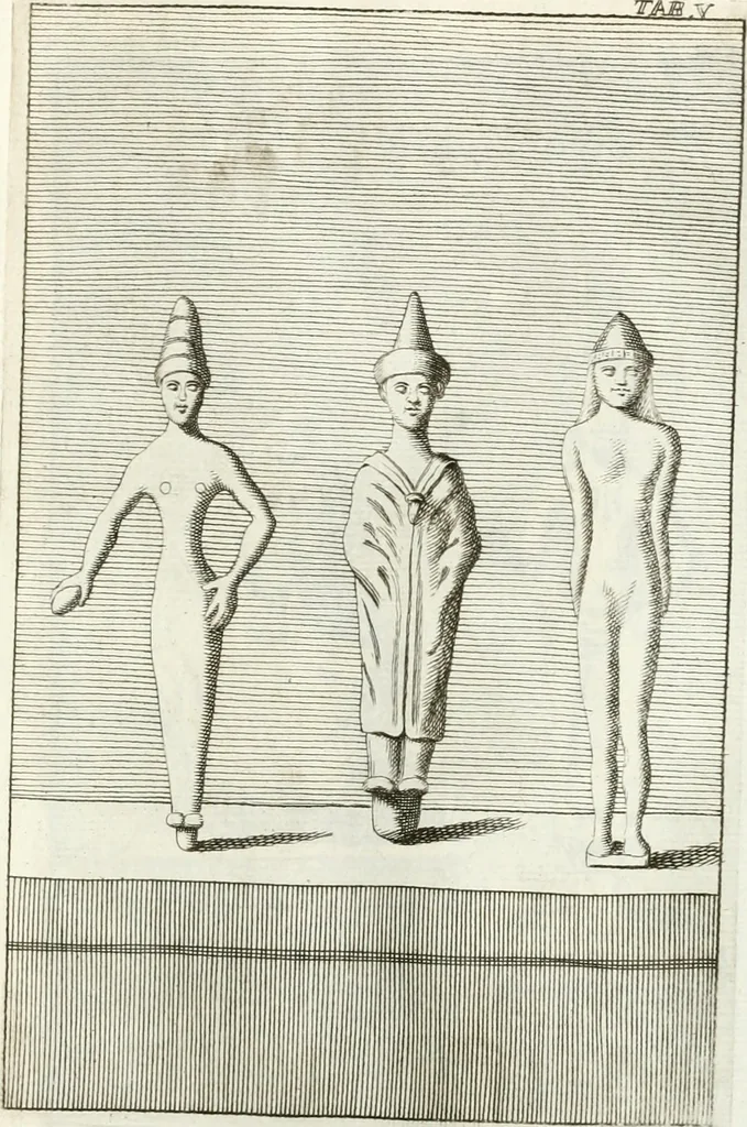 An illustration from Antiquitatis reliquiae a marchione Jacobo Musellio collectae, tabulis incisae et brevisibus explicationibus illustratae, 1756, leaf 82