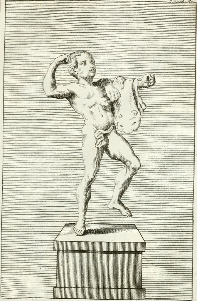 An illustration from Antiquitatis reliquiae a marchione Jacobo Musellio collectae, tabulis incisae et brevisibus explicationibus illustratae, 1756, leaf 92