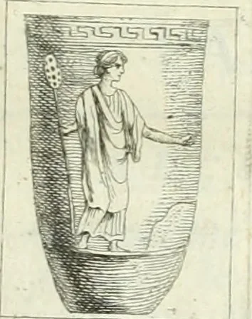An illustration from Recueil d'antiquités egyptiennes, etrusques, grecques et romaines, 1756, leaf 116