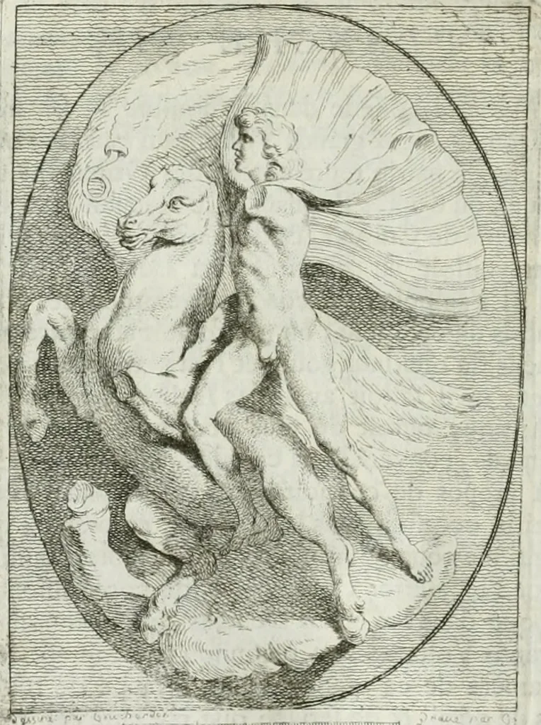 An illustration from Recueil d'antiquités egyptiennes, etrusques, grecques et romaines, 1756, leaf 181