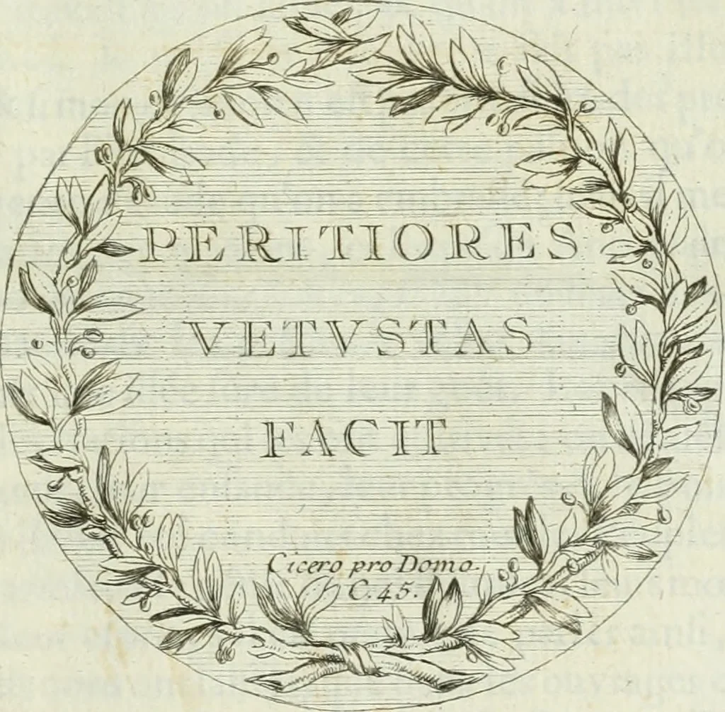 An illustration from Recueil d'antiquités egyptiennes, etrusques, grecques et romaines, 1756, leaf 4