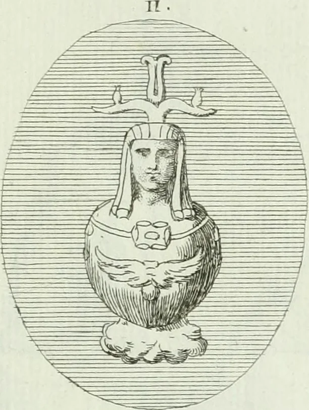 An illustration from Recueil d'antiquités egyptiennes, etrusques, grecques et romaines, 1756, leaf 456