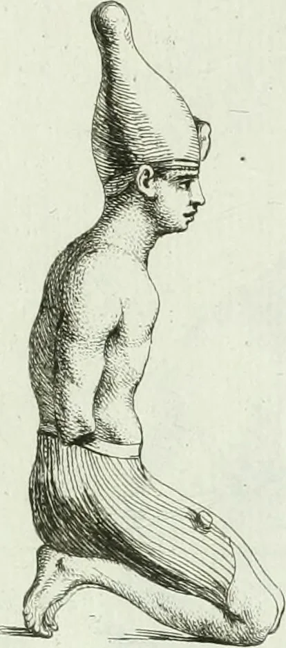 An illustration from Recueil d'antiquités egyptiennes, etrusques, grecques et romaines, 1756, leaf 460