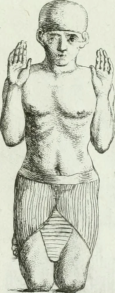 An illustration from Recueil d'antiquités egyptiennes, etrusques, grecques et romaines, 1756, leaf 460