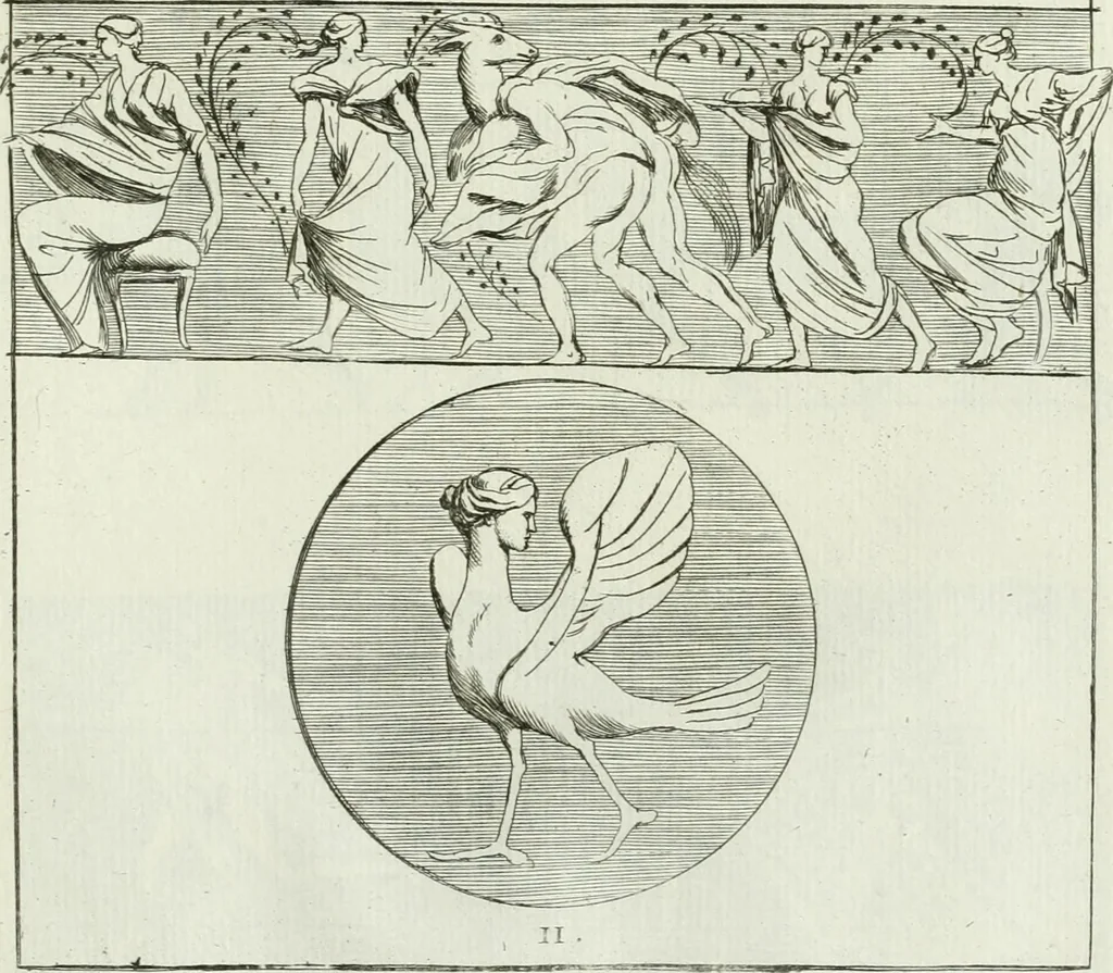An illustration from Recueil d'antiquités egyptiennes, etrusques, grecques et romaines, 1756, leaf 512