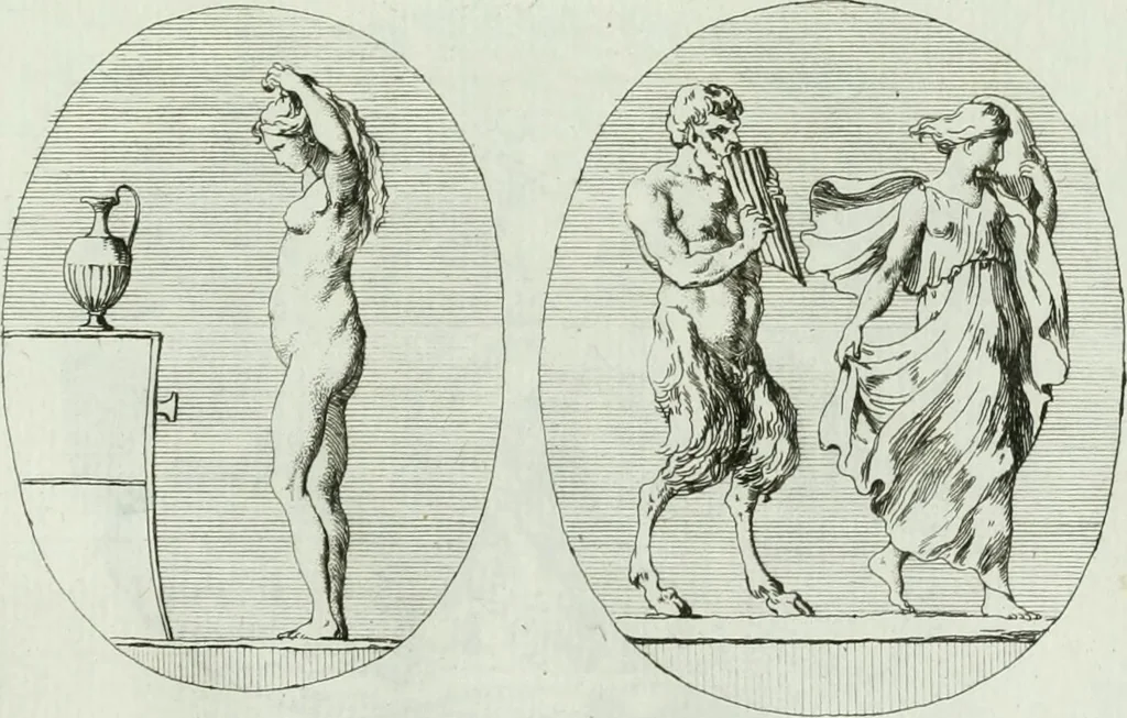 An illustration from Recueil d'antiquités egyptiennes, etrusques, grecques et romaines, 1756, leaf 530