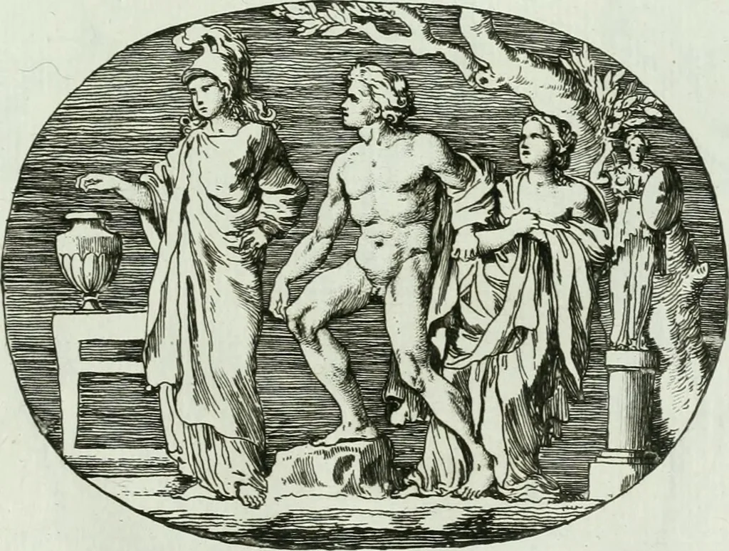 An illustration from Recueil d'antiquités egyptiennes, etrusques, grecques et romaines, 1756, leaf 532