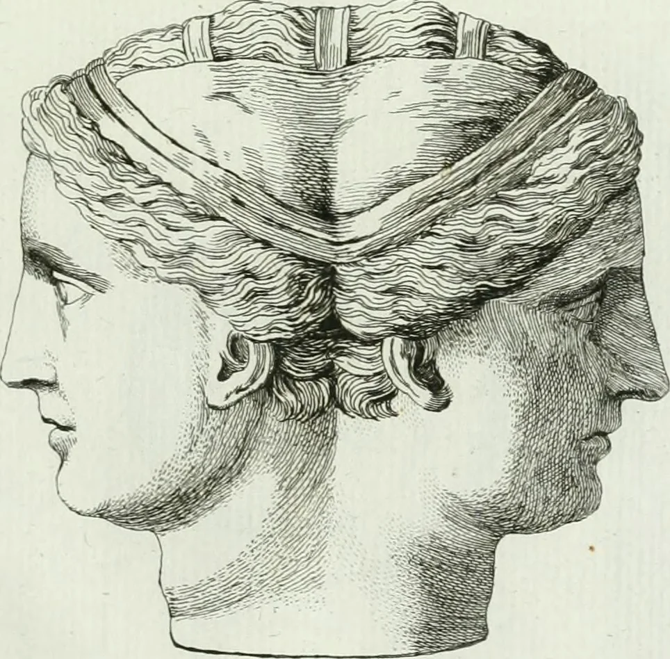 An illustration from Recueil d'antiquités egyptiennes, etrusques, grecques et romaines, 1756, leaf 544