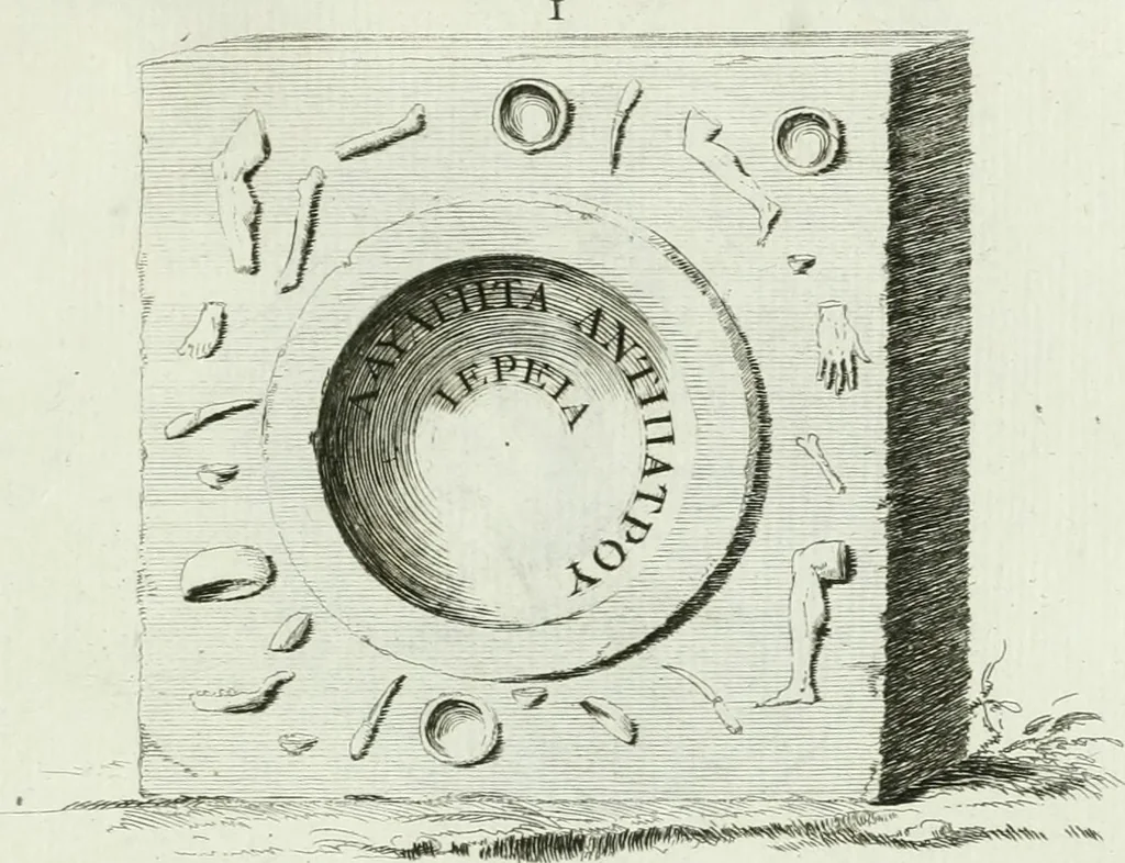 An illustration from Recueil d'antiquités egyptiennes, etrusques, grecques et romaines, 1756, leaf 546