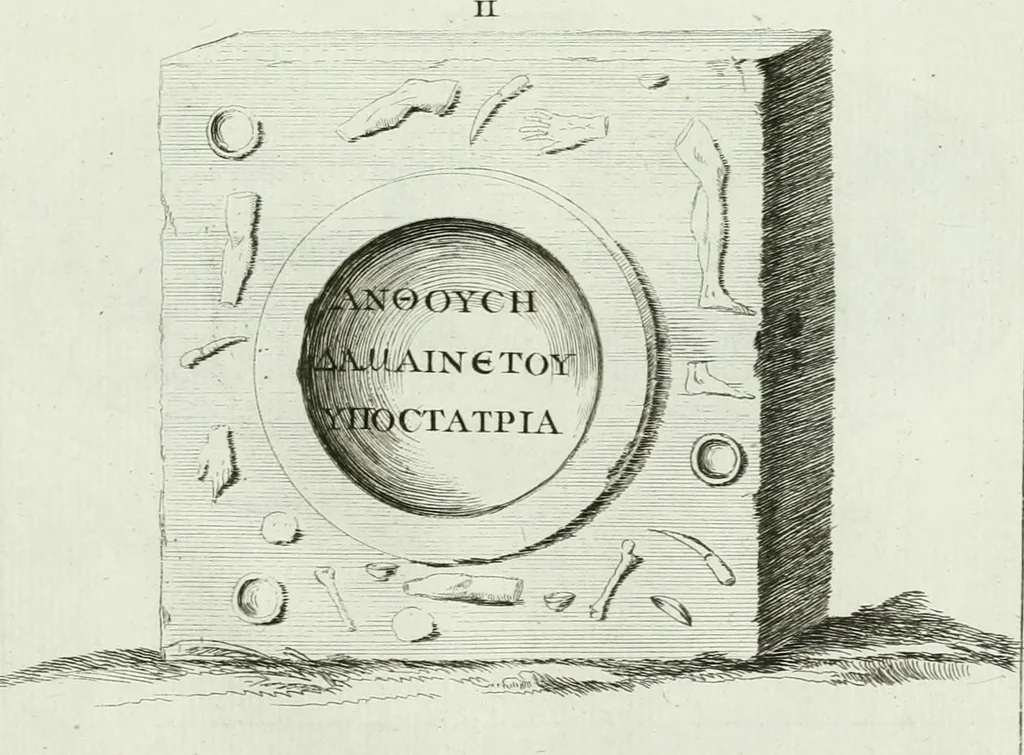 An illustration from Recueil d'antiquités egyptiennes, etrusques, grecques et romaines, 1756, leaf 546