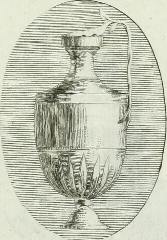 An illustration from Recueil d'antiquités egyptiennes, etrusques, grecques et romaines, 1756, leaf 622