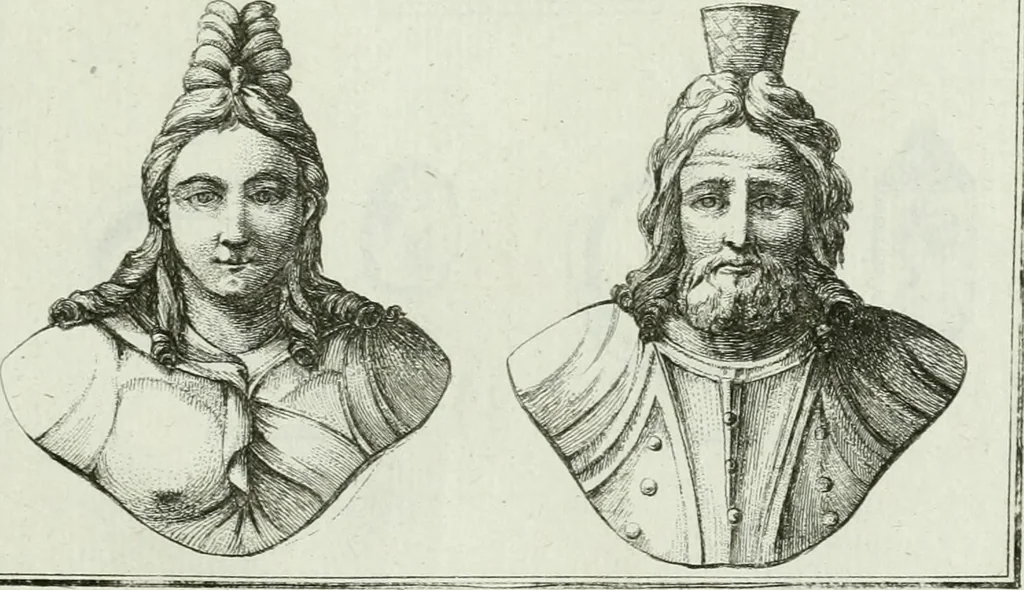 An illustration from Recueil d'antiquités egyptiennes, etrusques, grecques et romaines, 1756, leaf 624