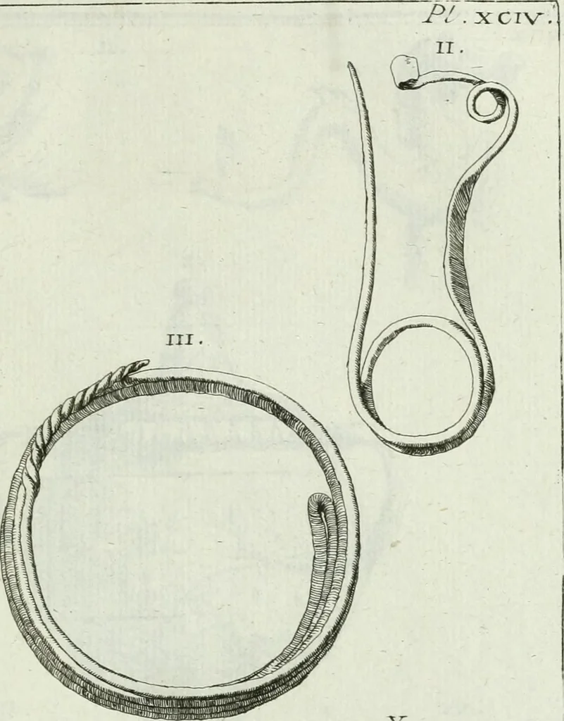 An illustration from Recueil d'antiquités egyptiennes, etrusques, grecques et romaines, 1756, leaf 636