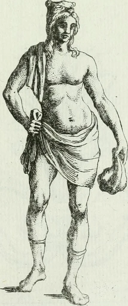 An illustration from Recueil d'antiquités egyptiennes, etrusques, grecques et romaines, 1756, leaf 644