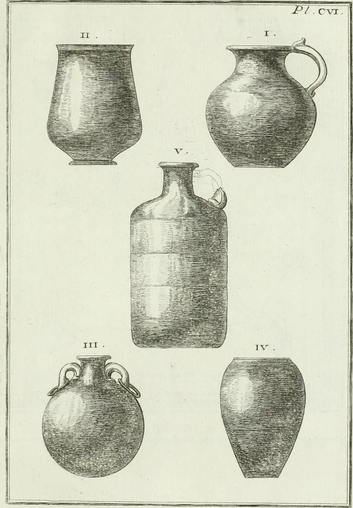 An illustration from Recueil d'antiquités egyptiennes, etrusques, grecques et romaines, 1756, leaf 660