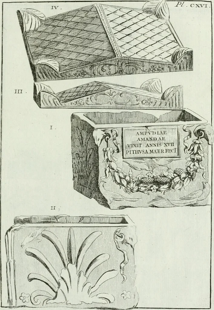 An illustration from Recueil d'antiquités egyptiennes, etrusques, grecques et romaines, 1756, leaf 680