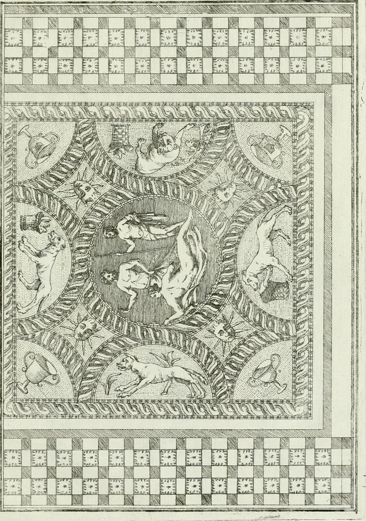 An illustration from Recueil d'antiquités egyptiennes, etrusques, grecques et romaines, 1756, leaf 692