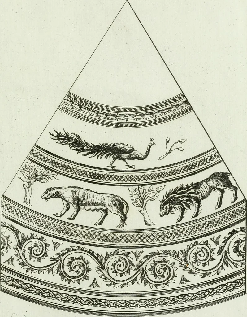 An illustration from Recueil d'antiquités egyptiennes, etrusques, grecques et romaines, 1756, leaf 700