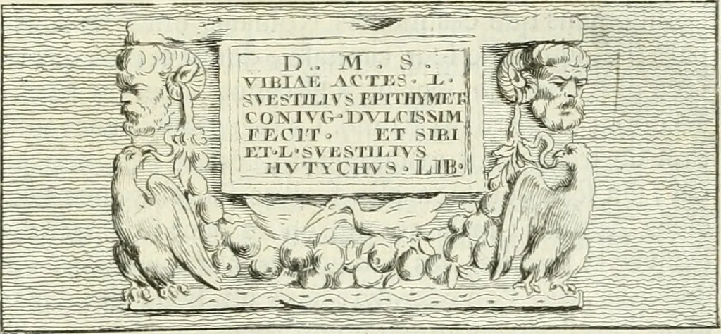 An illustration from Recueil d'antiquités egyptiennes, etrusques, grecques et romaines, 1756, leaf 364