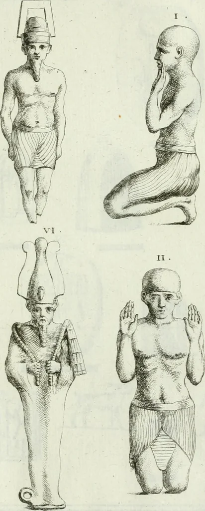An illustration from Recueil d'antiquités egyptiennes, etrusques, grecques et romaines, 1756, leaf 506