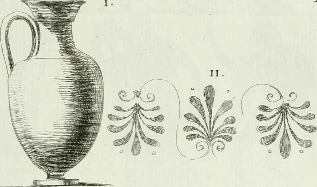 An illustration from Recueil d'antiquités egyptiennes, etrusques, grecques et romaines, 1756, leaf 530