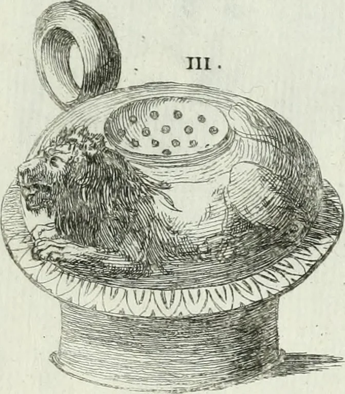 An illustration from Recueil d'antiquités egyptiennes, etrusques, grecques et romaines, 1756, leaf 544
