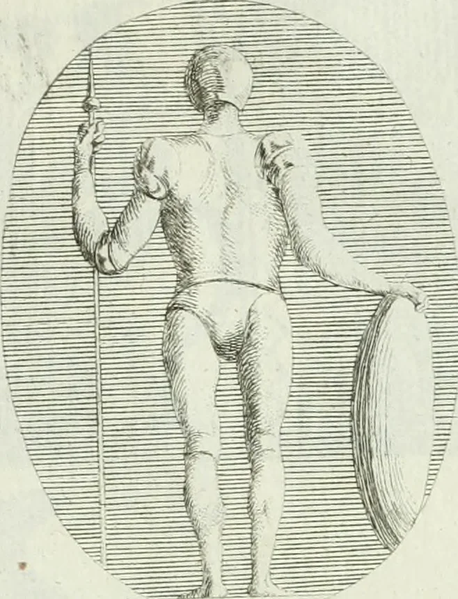 An illustration from Recueil d'antiquités egyptiennes, etrusques, grecques et romaines, 1756, leaf 546