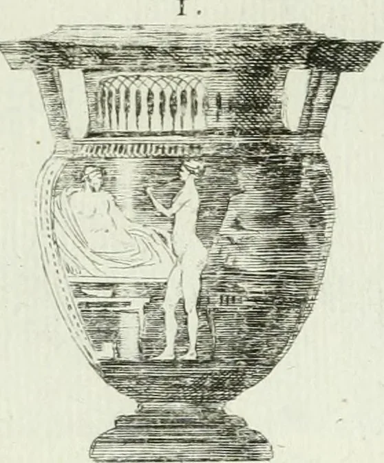 An illustration from Recueil d'antiquités egyptiennes, etrusques, grecques et romaines, 1756, leaf 562