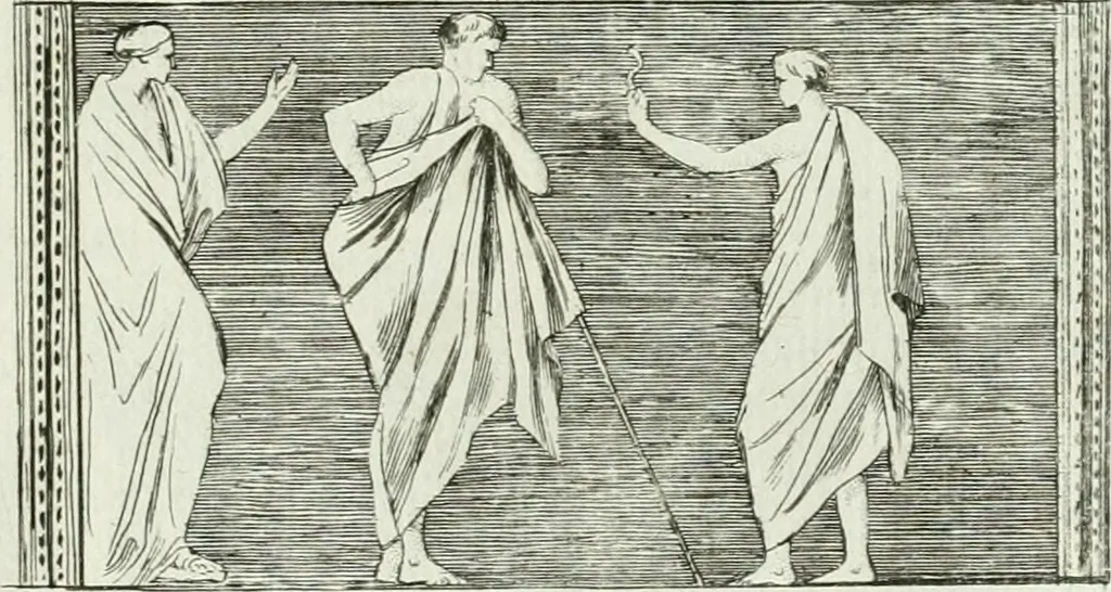 An illustration from Recueil d'antiquités egyptiennes, etrusques, grecques et romaines, 1756, leaf 562