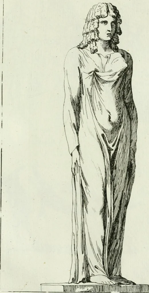 An illustration from Recueil d'antiquités egyptiennes, etrusques, grecques et romaines, 1756, leaf 568