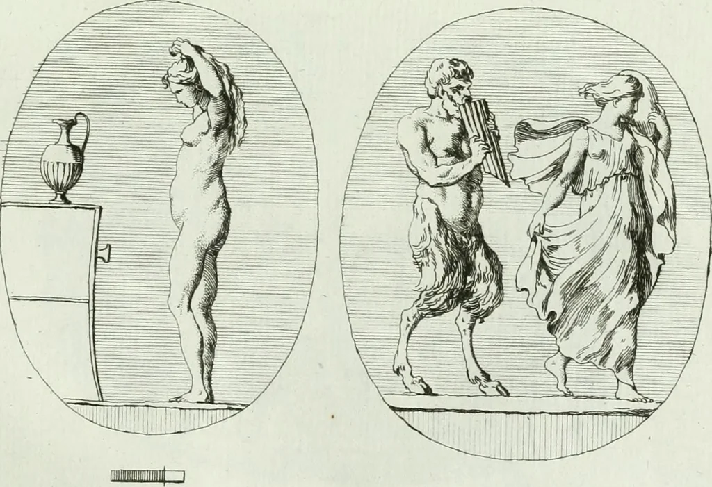 An illustration from Recueil d'antiquités egyptiennes, etrusques, grecques et romaines, 1756, leaf 576