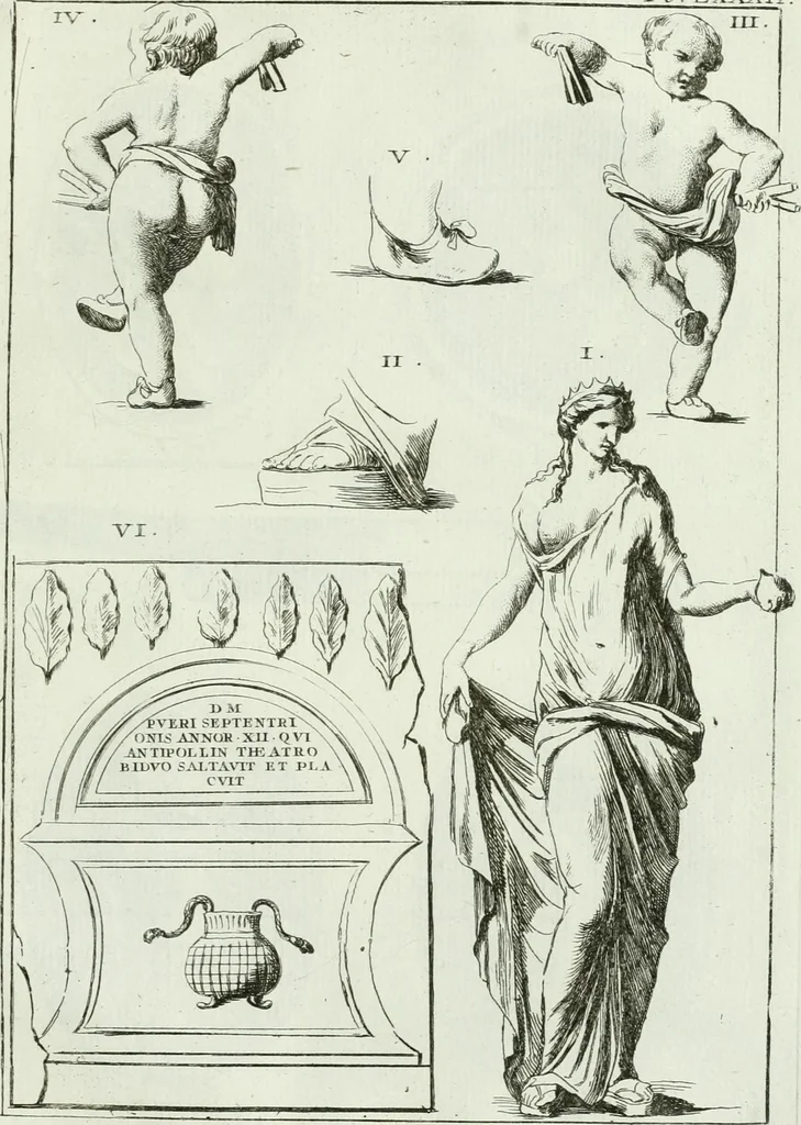 An illustration from Recueil d'antiquités egyptiennes, etrusques, grecques et romaines, 1756, leaf 658
