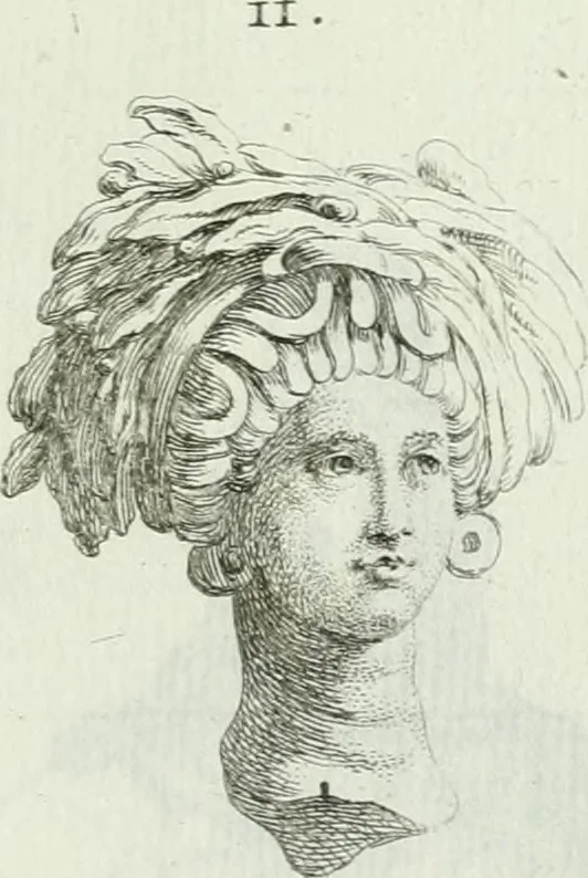An illustration from Recueil d'antiquités egyptiennes, etrusques, grecques et romaines, 1756, leaf 668