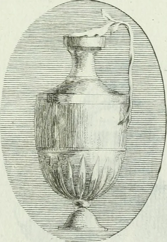 An illustration from Recueil d'antiquités egyptiennes, etrusques, grecques et romaines, 1756, leaf 668