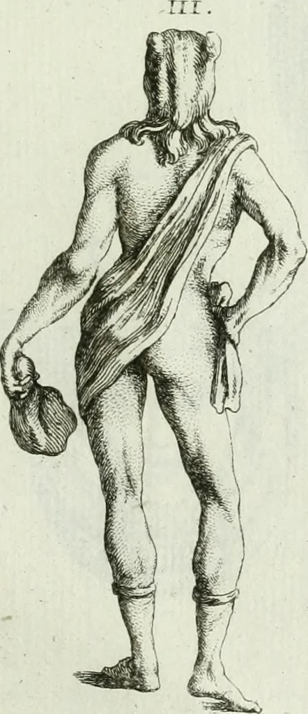 An illustration from Recueil d'antiquités egyptiennes, etrusques, grecques et romaines, 1756, leaf 690
