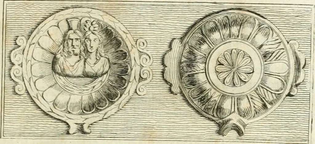An illustration from Recueil d'antiquités egyptiennes, etrusques, grecques et romaines, 1756, leaf 26