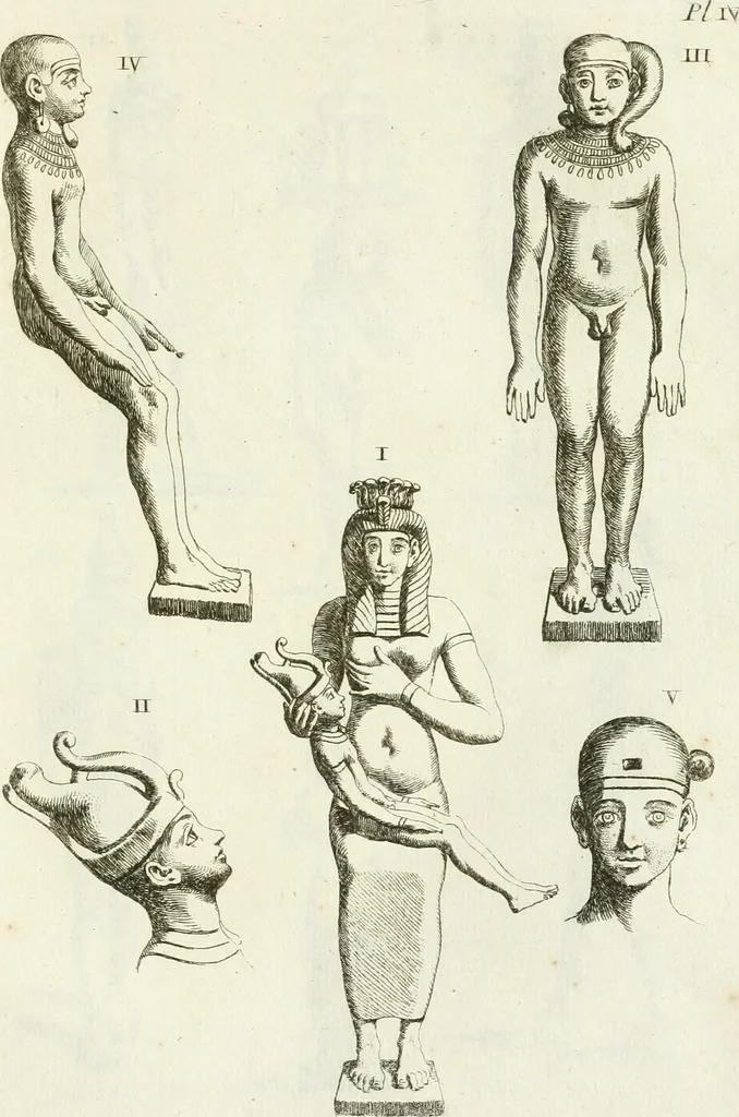 An illustration from Recueil d'antiquités egyptiennes, etrusques, grecques et romaines, 1756, leaf 452